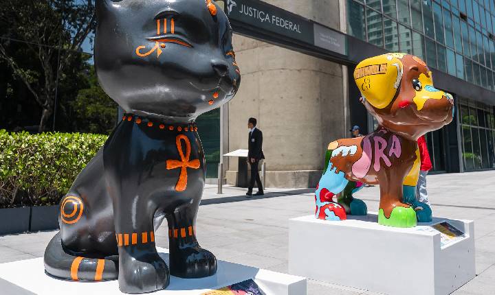 Esculturas da Art for Pets ocupam ruas e praças de São Paulo