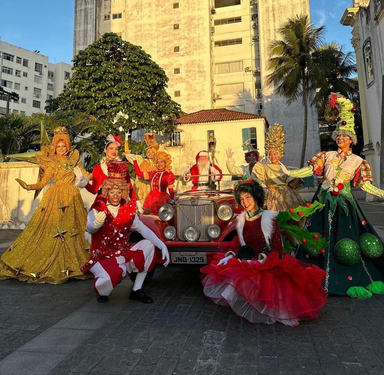 Natal do Vitória Boulevard Shopping terá desfile de personagens e Papai Noel neste sábado (02/11)