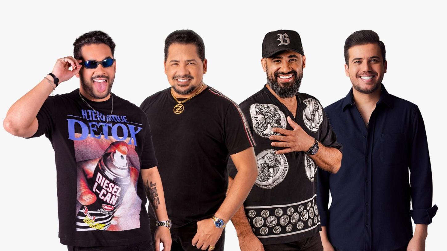 Henry Freitas, Raí Saia Rodada, Luan Estilizado e Zezo Potiguar levam o melhor do forró ao Espaço Hall no Rio
