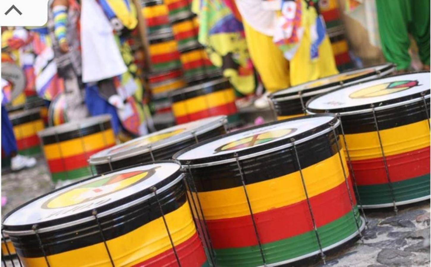 Bloco Olodum realiza ensaio gratuito no Pelourinho