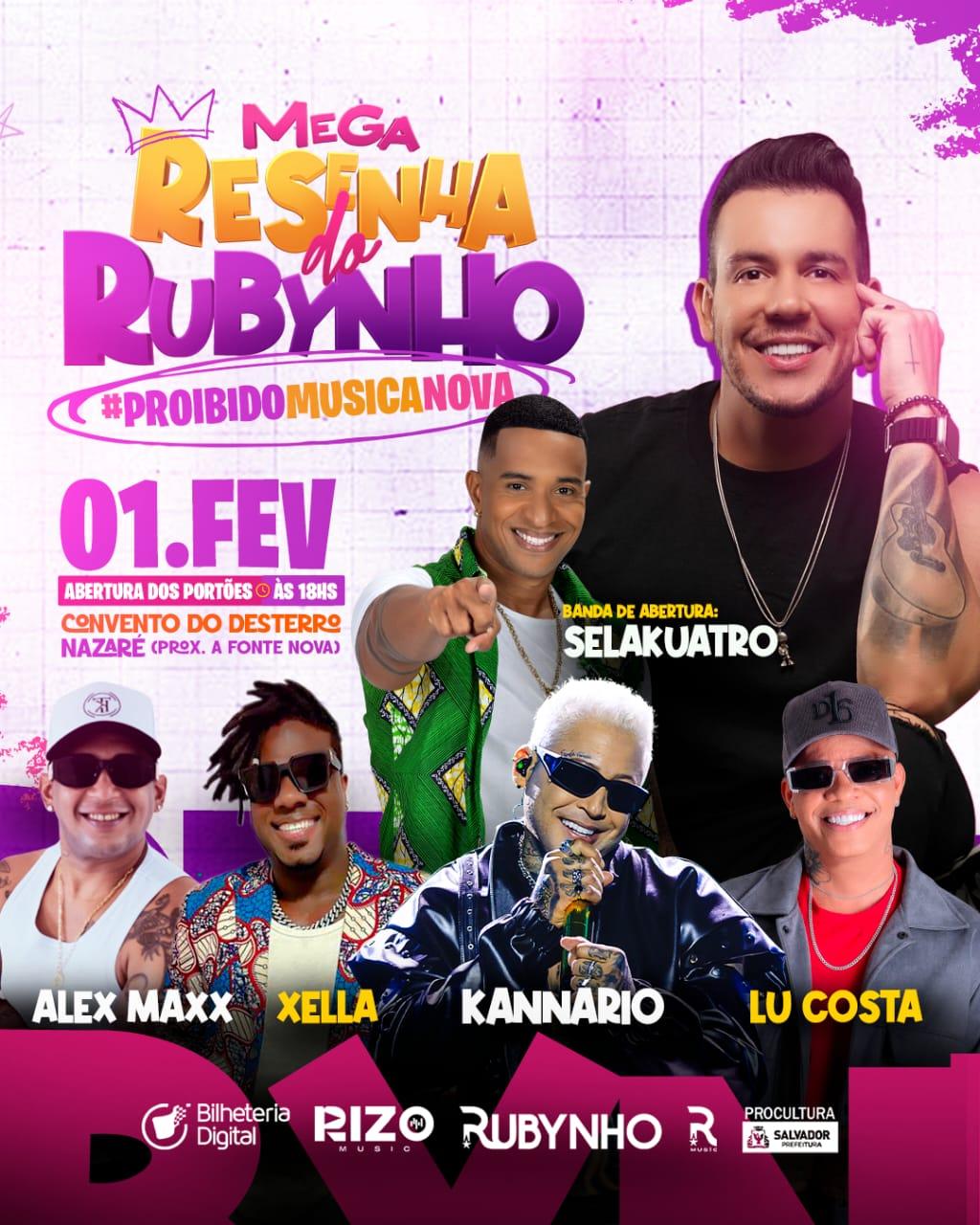 MEGA RESENHA DO RUBYNHO no Convento do Desterro!