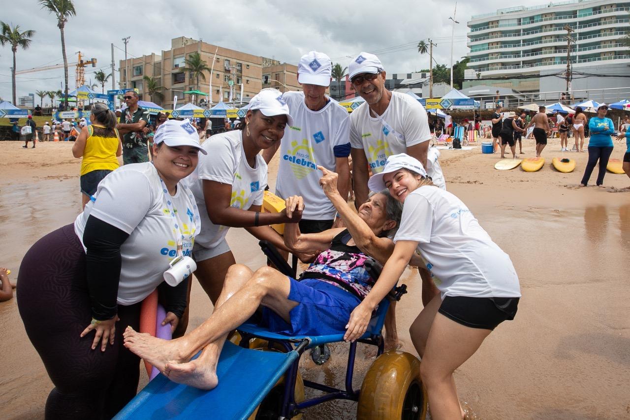 Com recorde de banhistas, ParaPraia encerra temporada, sábado (22) e domingo (23), em Ondina