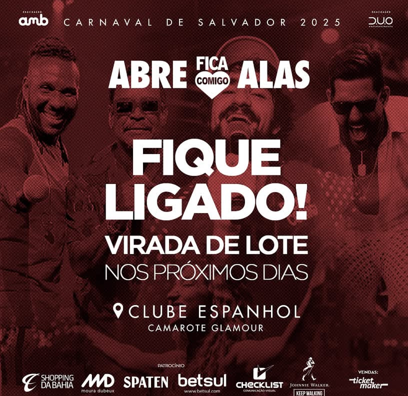 Fica Comigo Abre Alas: O Carnaval Começa no Clube Espanhol de Salvador!