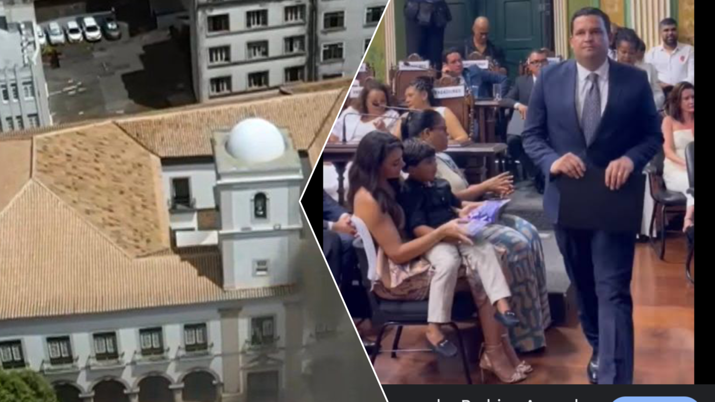 Incêndio atinge Câmara Municipal de Salvador; Vereador Rodrigo Amaral agradece Corpo de Bombeiros e Assistência Militar e reforça compromisso com a reconstrução