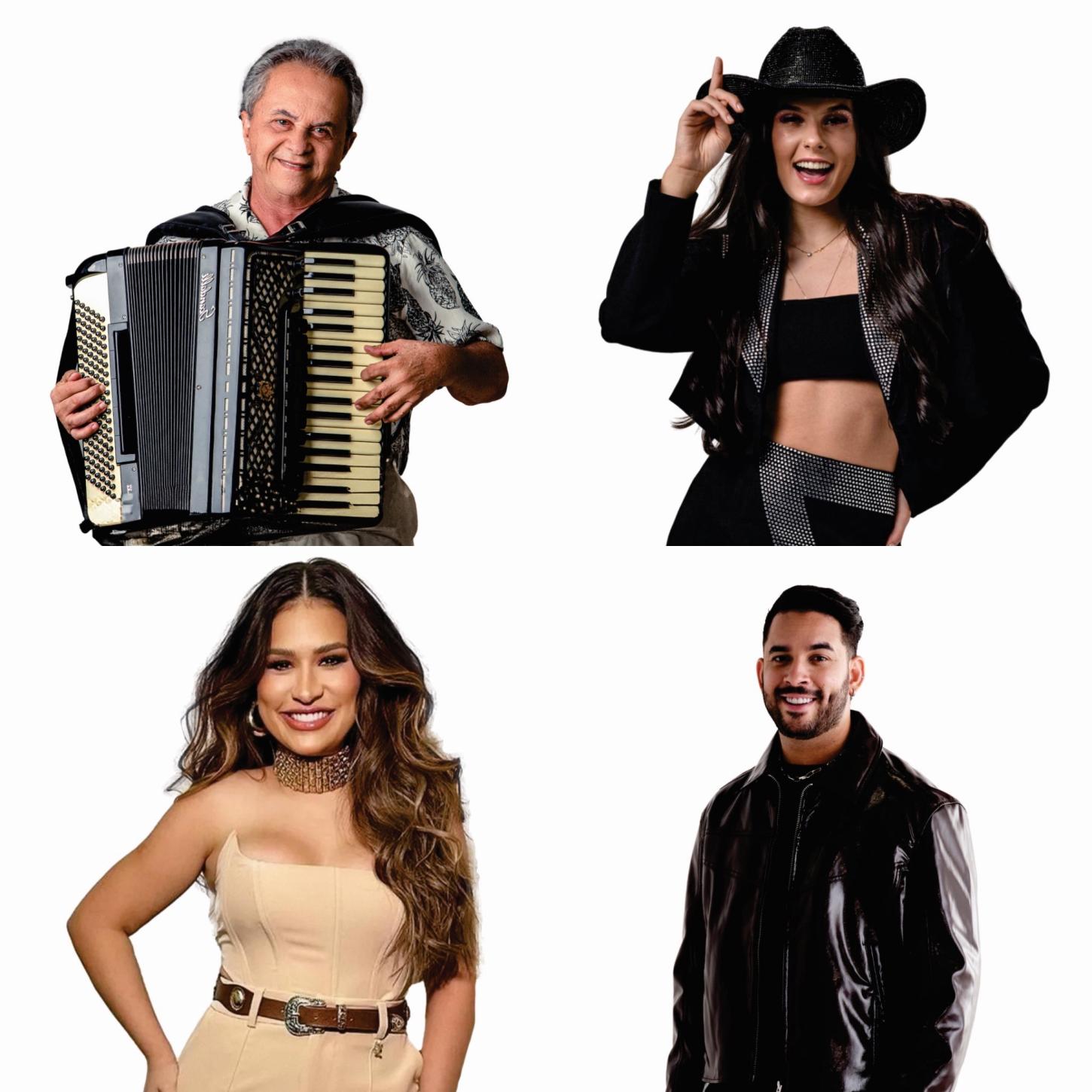 São João de SAJ confirma Simone Mendes, Henry Freitas, Ana Castella, Dorgival Dantas e Flávio JoséO