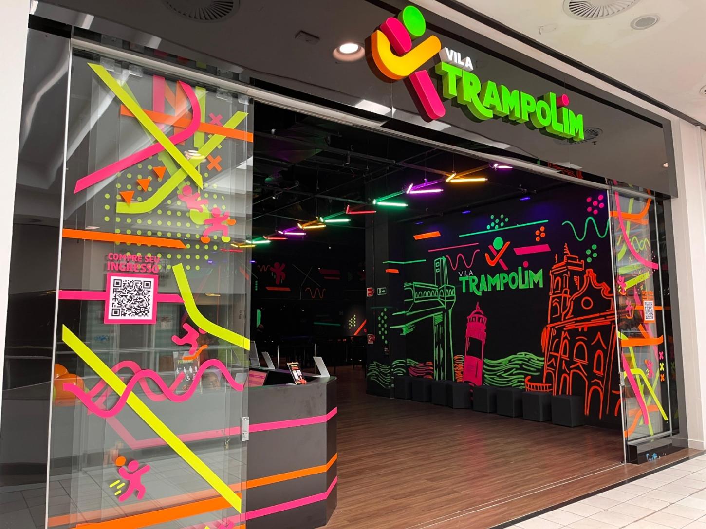Vila Trampolim Park Shopping Paralela promete muita adrenalina e diversão