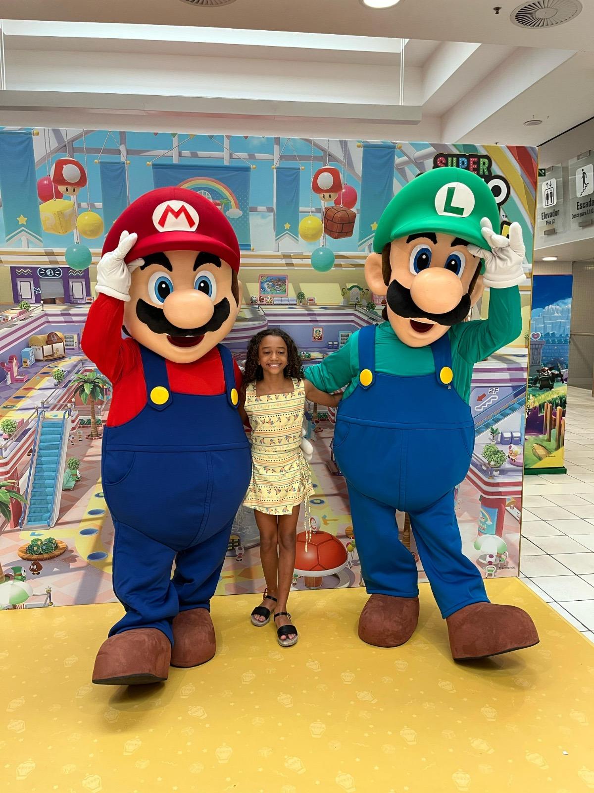 Shopping da capital baiana recebe Mario e Luigi, ícones do mundo dos games