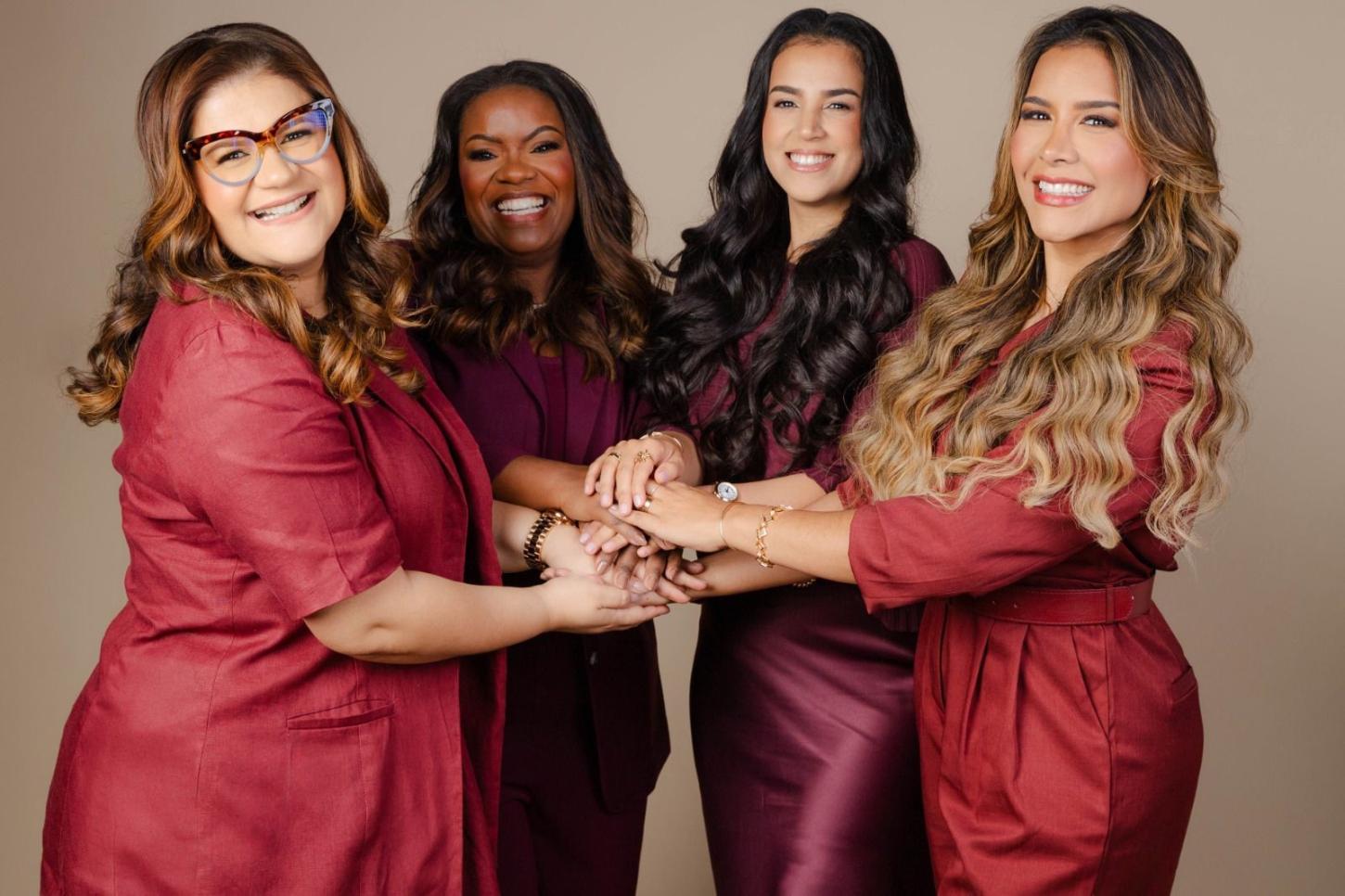 Camila Barros, Raquel Lima, Gabriela Lopes e Midian Lopes realizam a JUNTAS Conference 2025 no Maracanã em setembro
