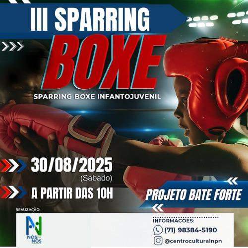 SPARRING BOXE: Competição esportiva acontece neste sábado ,(30) no Subúrbio Ferroviário de Salvador 