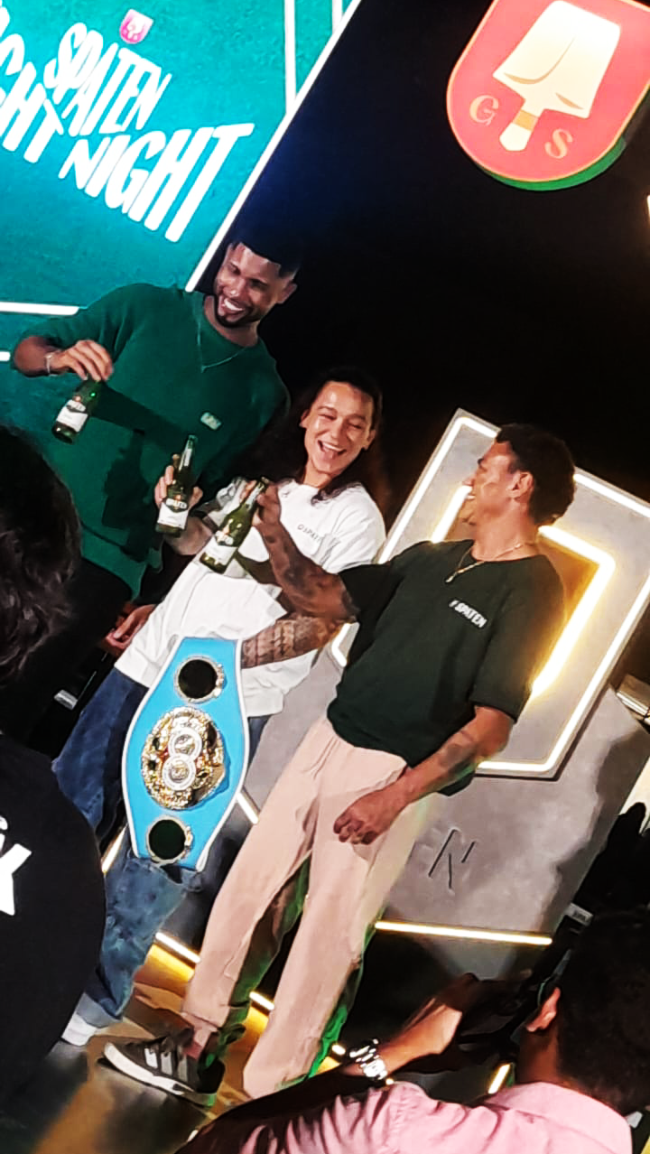 Cerveja Spaten faz homenagem  Hebert Conceição e Bia Ferreira em Salvador