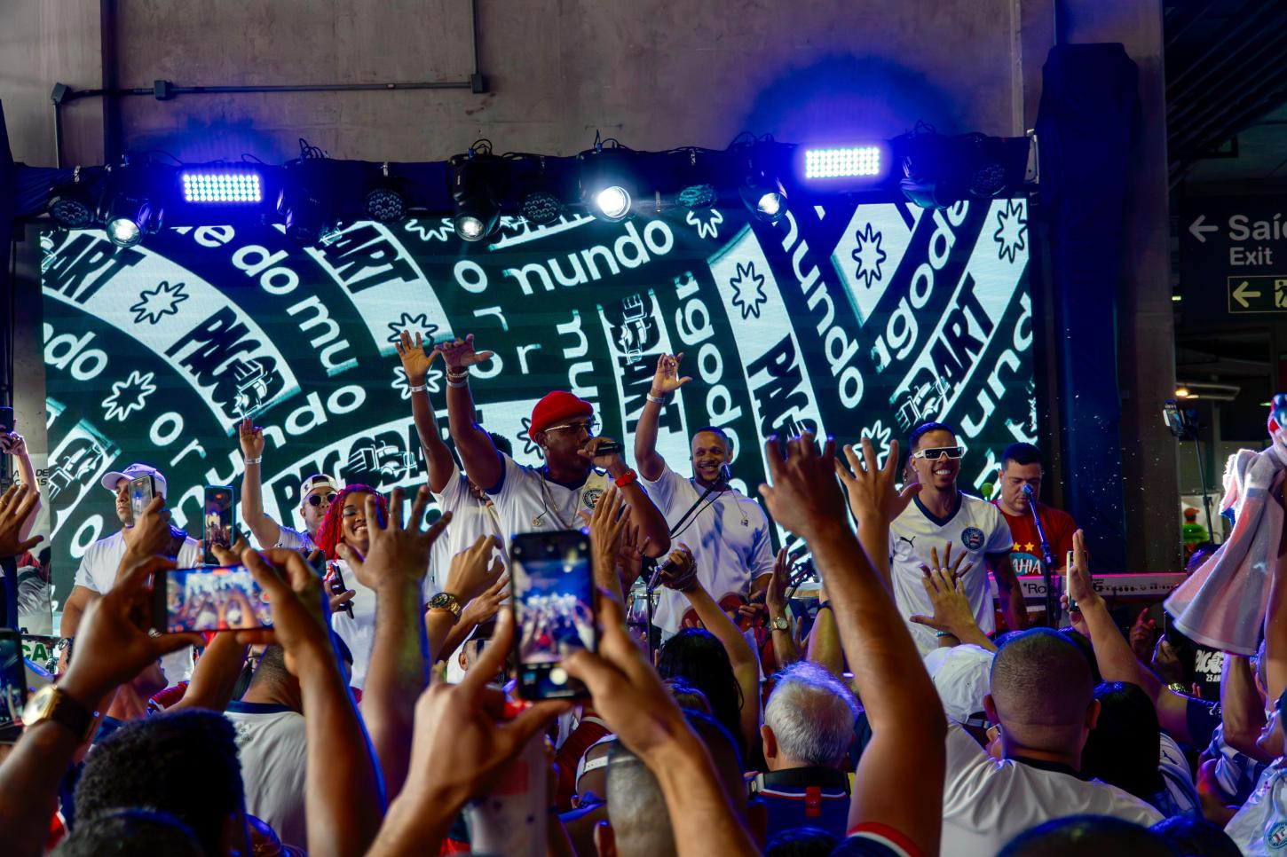Pagod’art transforma pré-jogo da final da Copa do Nordeste em grande festa na Fonte Nova