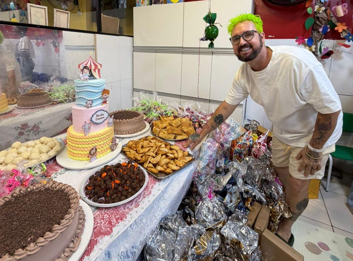 Edy Rios promove ação solidária em comemoração ao Dia das Crianças na IBCM