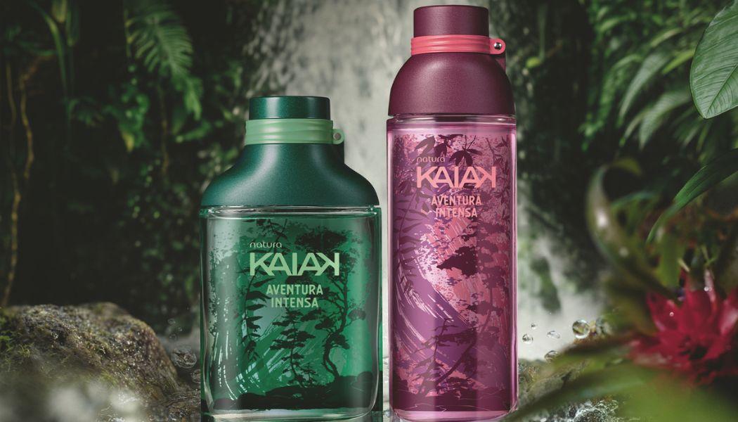 Natura lança Kaiak Aventura Intensa, nova fragrância em edição limitada que traduz o frescor de cachoeiras   