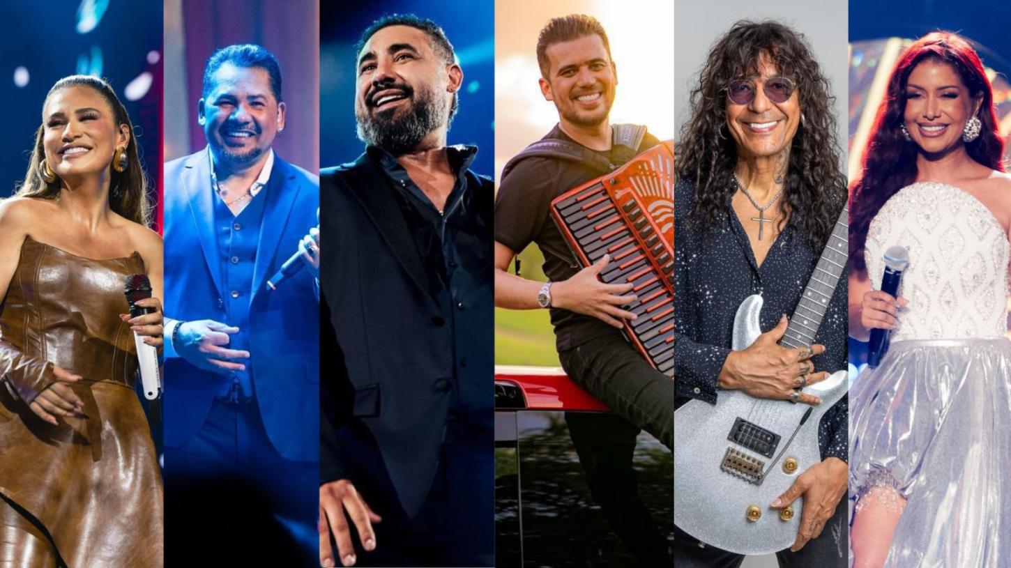 Simone Mendes, Luiz Caldas, Priscila Senna, Zezo, Luan Estilizado e Raí Saia Rodada destacam a cultura do Nordeste