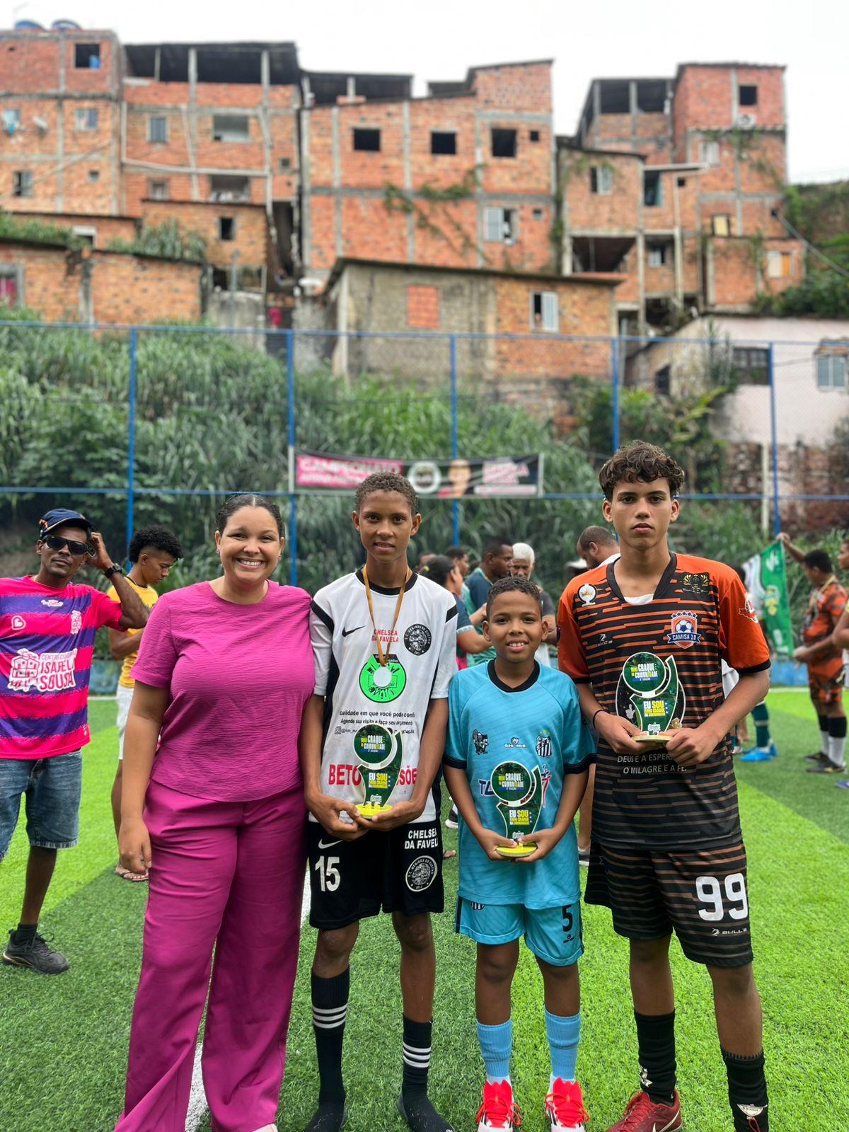 Final do MiniCraque da Comunidade revela três novos talentos do futebol em Salvador