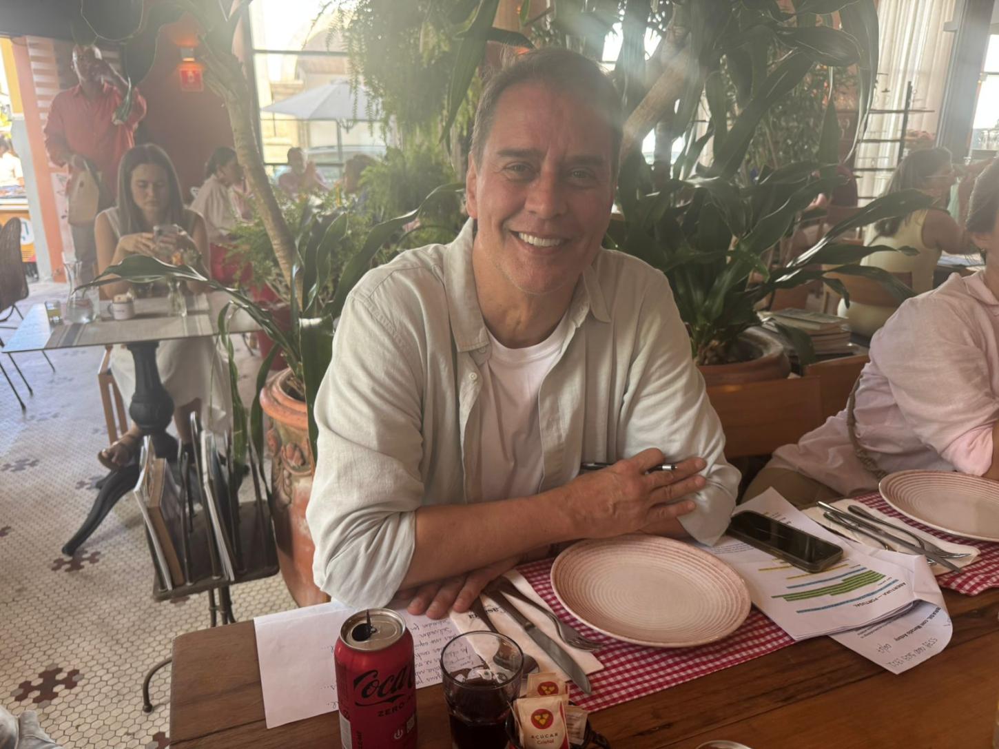 Marcello Antony está em Salvador para encontros e novos projetos com a Tidelli