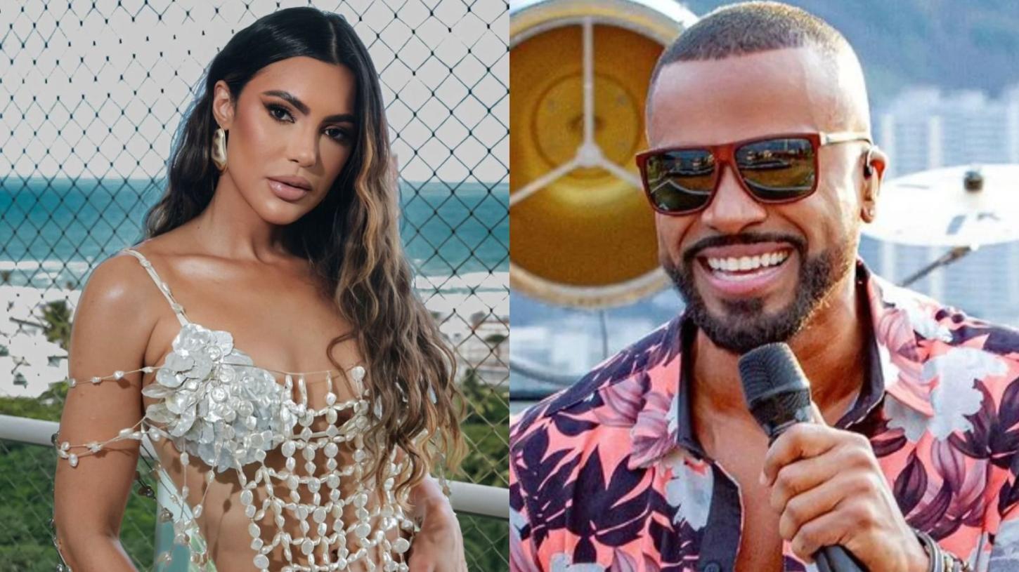 [VÍDEO] Alexandre Pires convida Vina Calmon para participação especial durante show em Balneário Camboriú