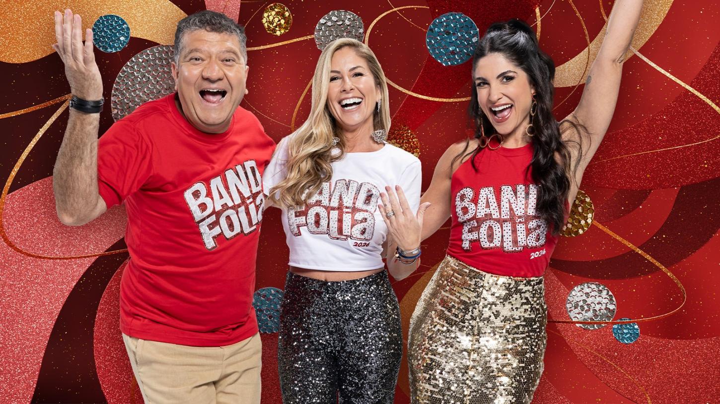 Band apresenta o maior Carnaval do Brasil com cobertura na TV, rádios e plataformas digitais