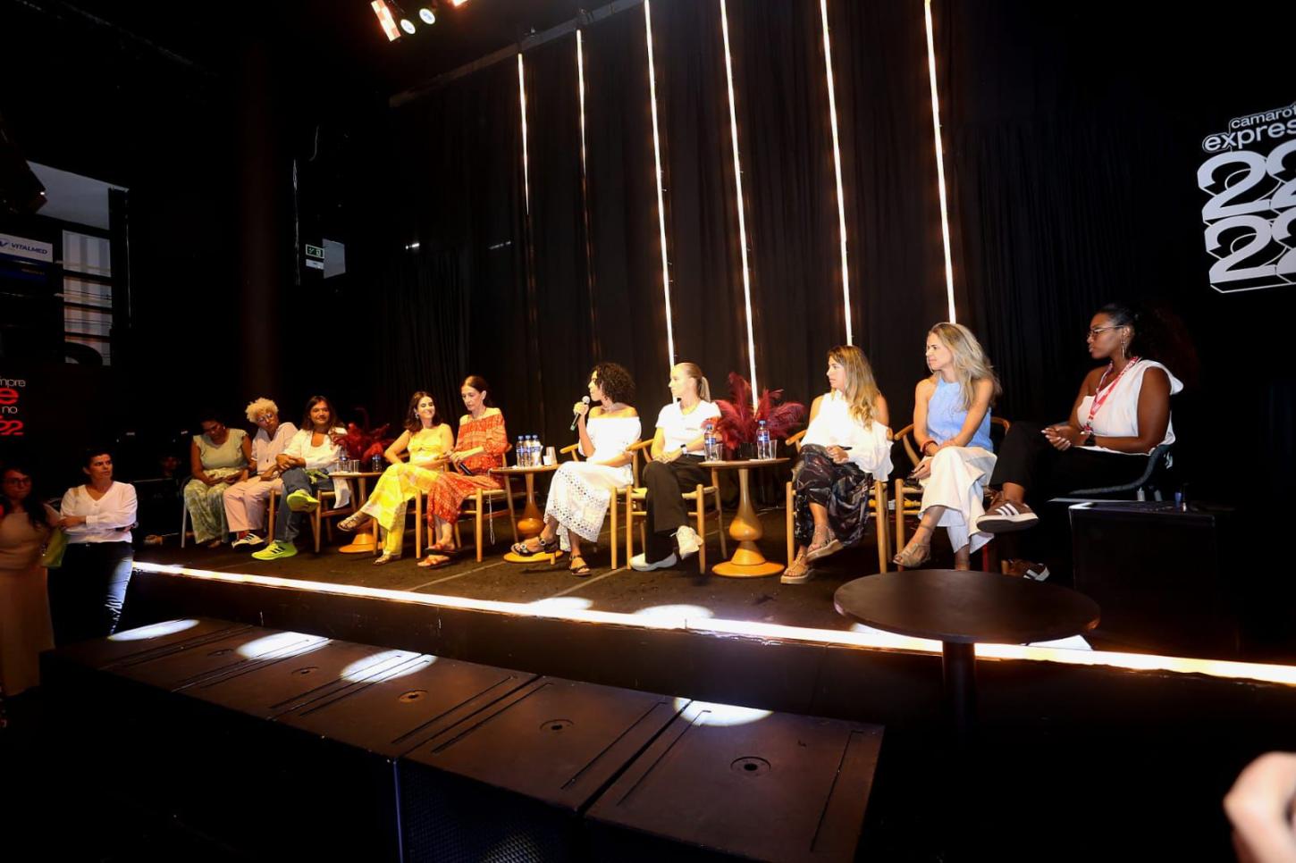 Bela Gil revela bastidores do Camarote Expresso 2222: “Eu ficava esperando Preta chegar”