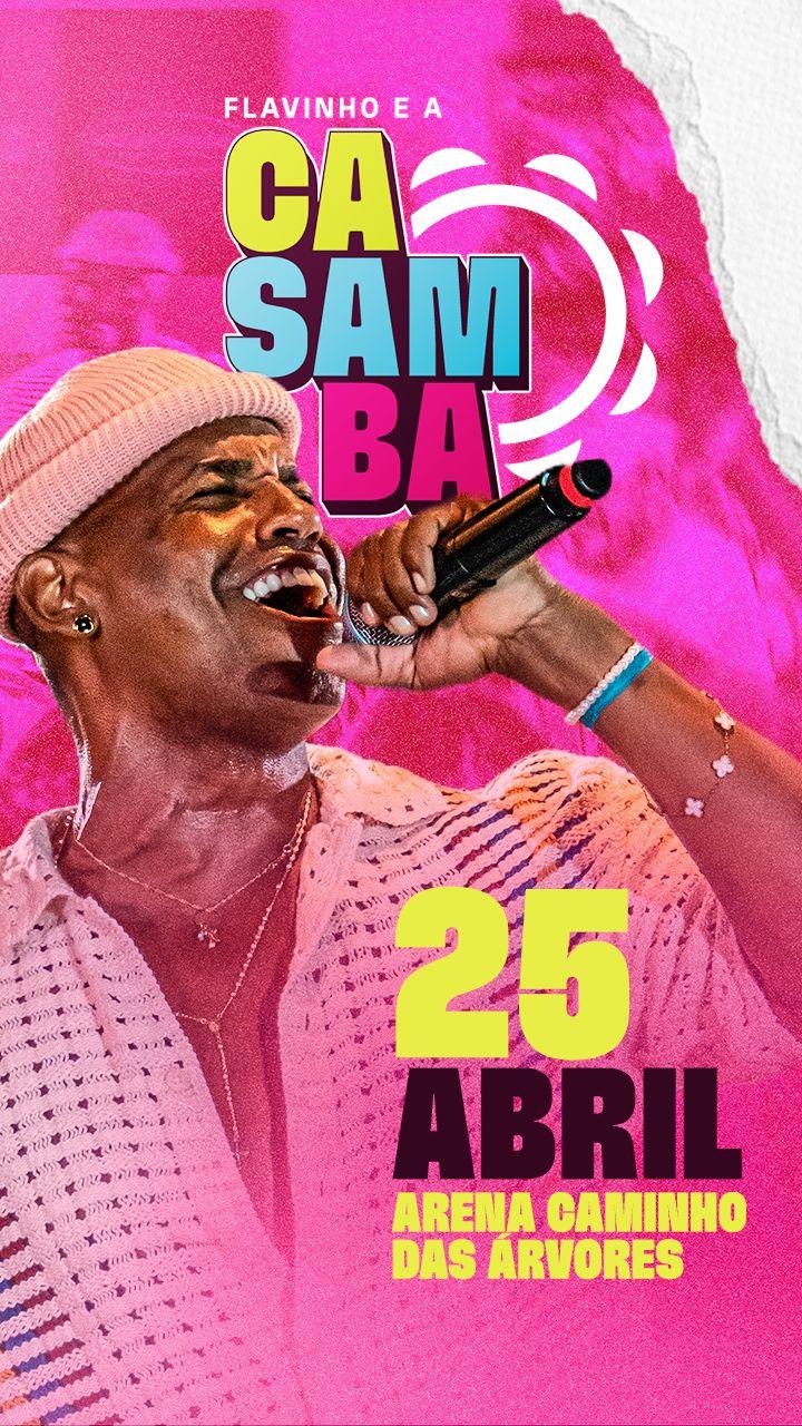 Flavinho e a CaSamba anuncia 1ª edição do ano em Salvador e celebra sucesso do projeto de samba do Pagod’art