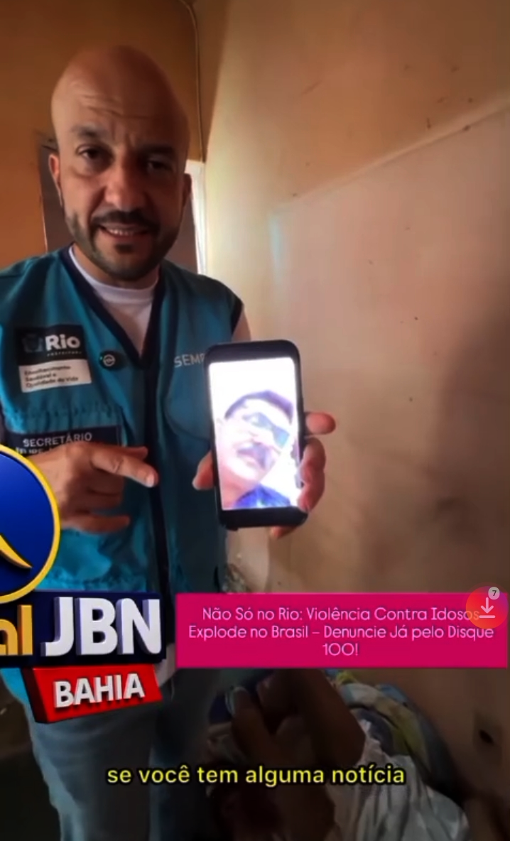 Violência Contra Idosa no Rio de Janeiro Alerta a Bahia: Aqui Também Tem! Denuncie Já pelo Disque 100!