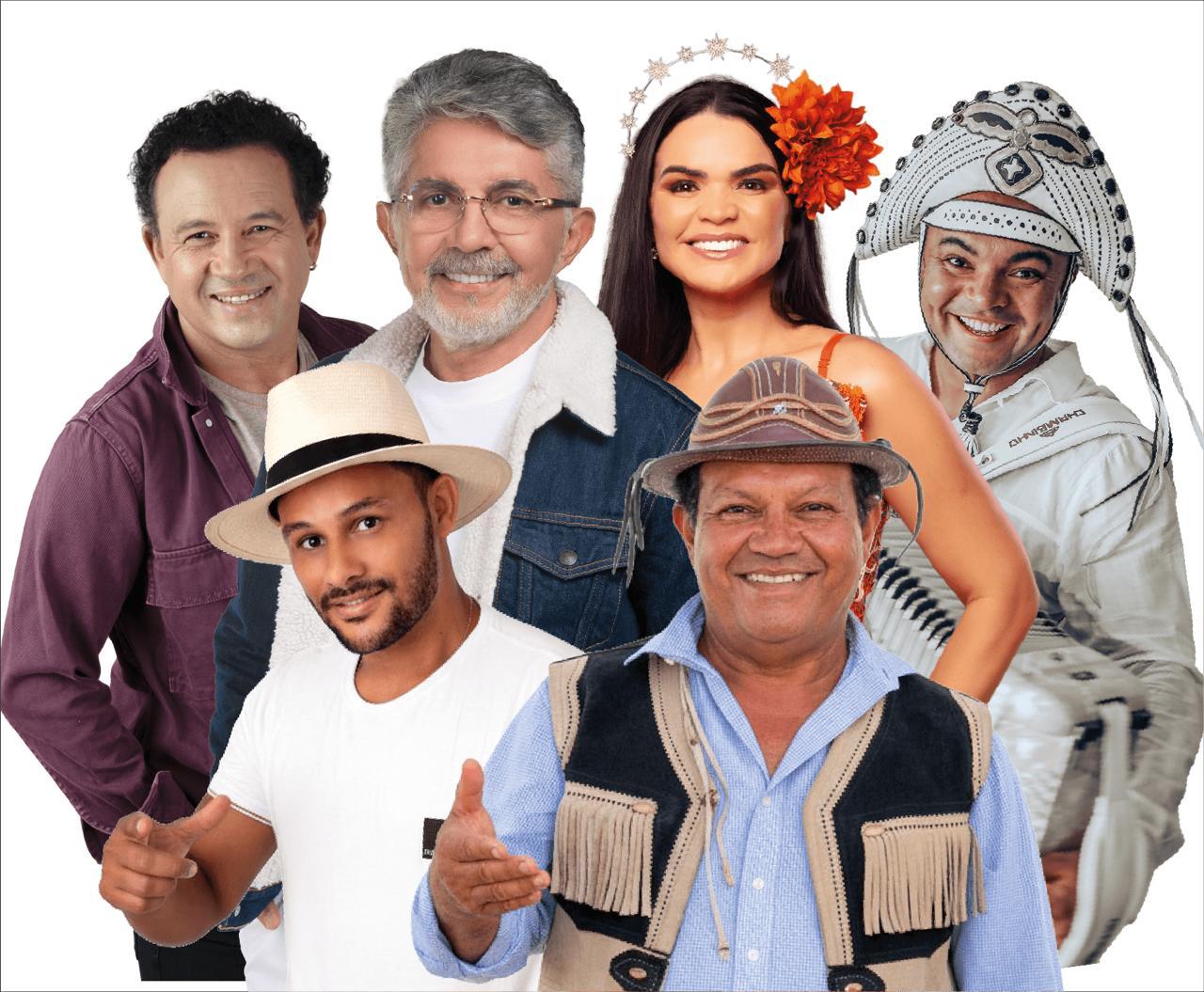 Adelmario Coelho, Chambinho do Acordeon, Flor Serena, Jeanne Lima, Chico Leite e Bilal do Forró formam primeira edição do Forró da AABB 2026, dia 08 de maio