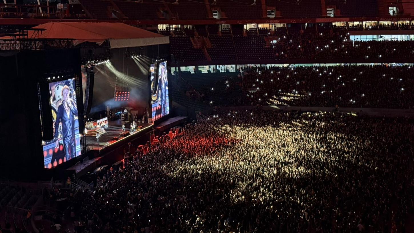 Guns N’ Roses reúne 40 mil pessoas em noite histórica na Arena Fonte Nova, em Salvador