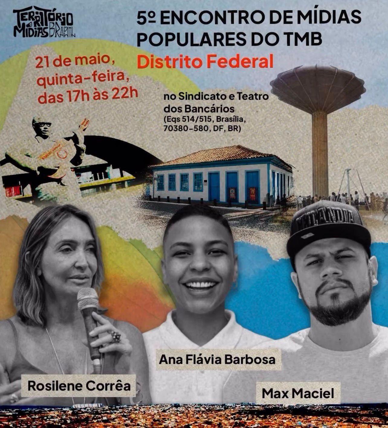 Brasília recebe o 5º Encontro de Mídias Populares do Território Mídias Brasil