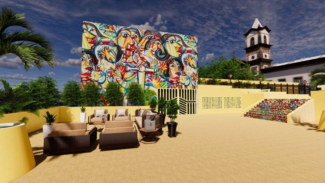 Largo da Tieta inaugura oficialmente novo espaço multiuso no Pelourinho com festa que celebra a cultura afro-baiana