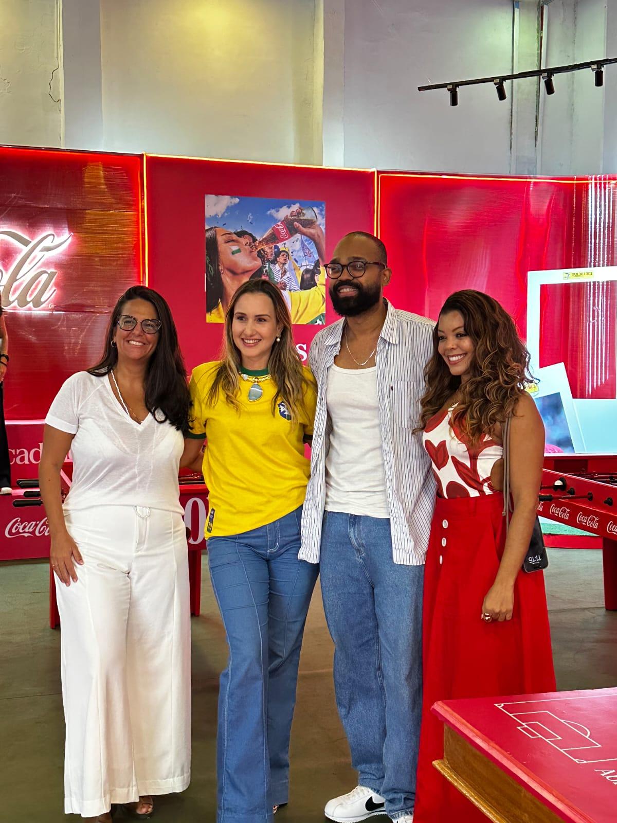 Leila Caroline, Juliana Salema , Tiago Banha e Laìz Demonteê