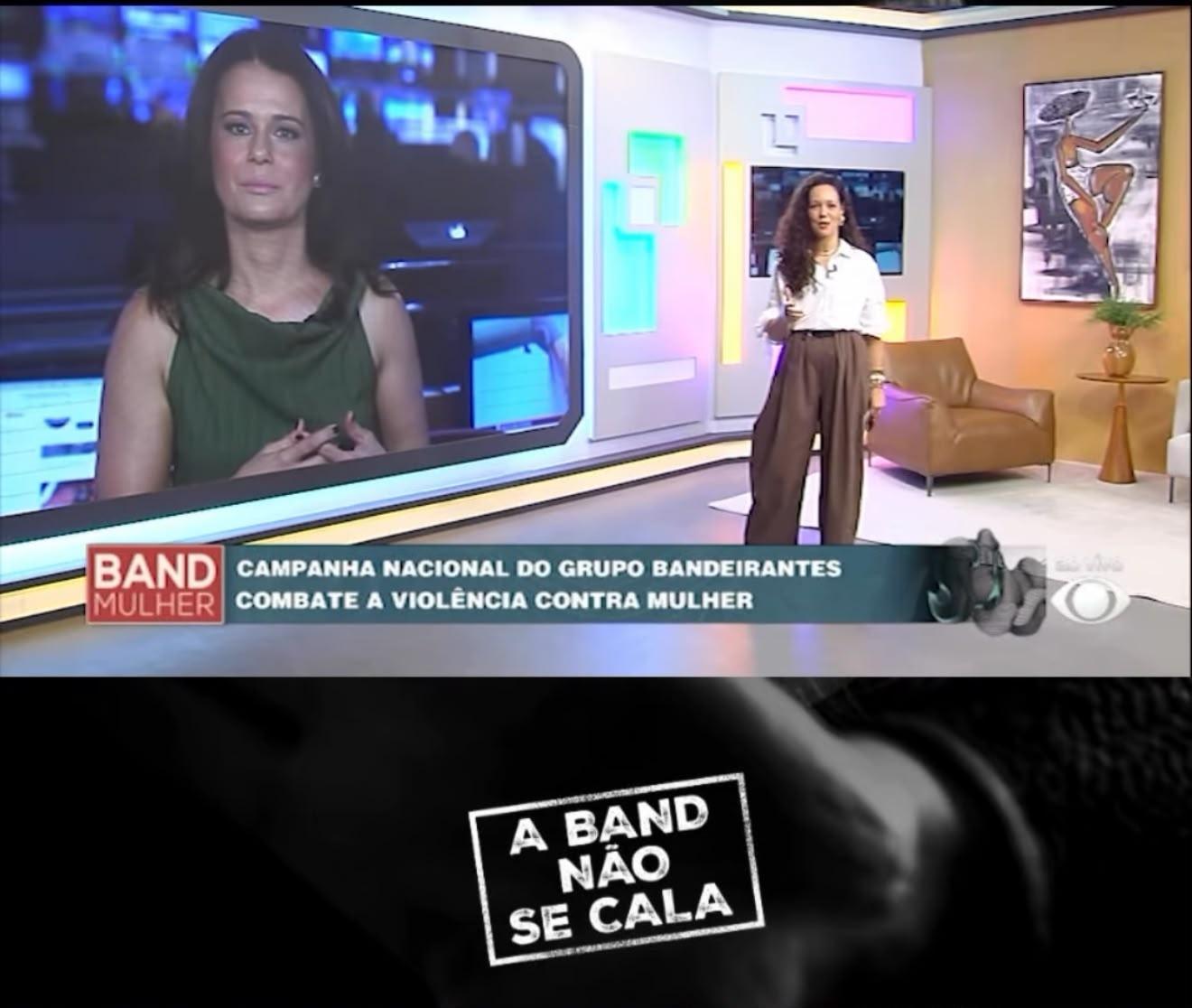 Band Mulher repercute campanha nacional 