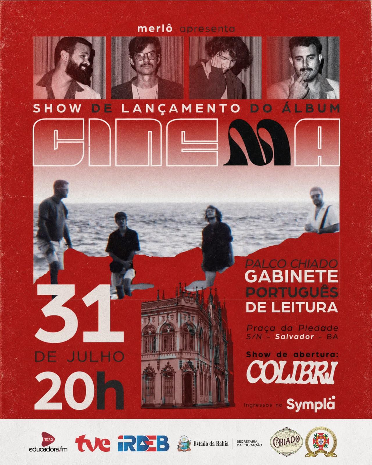 Banda Merlô faz show de lançamento do novo álbum 
