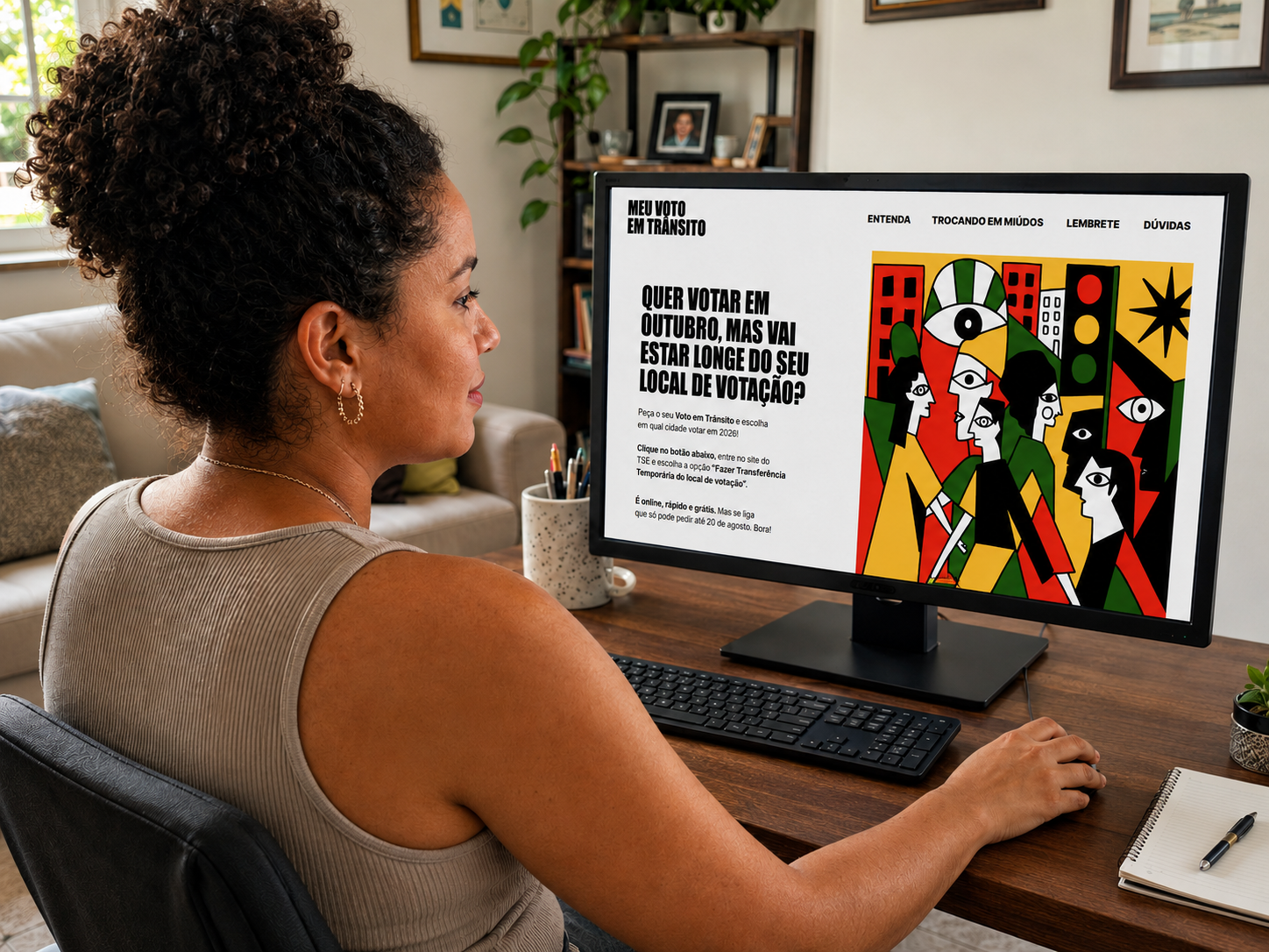 Campanha leva informação sobre voto em trânsito aos nove estados do Nordeste