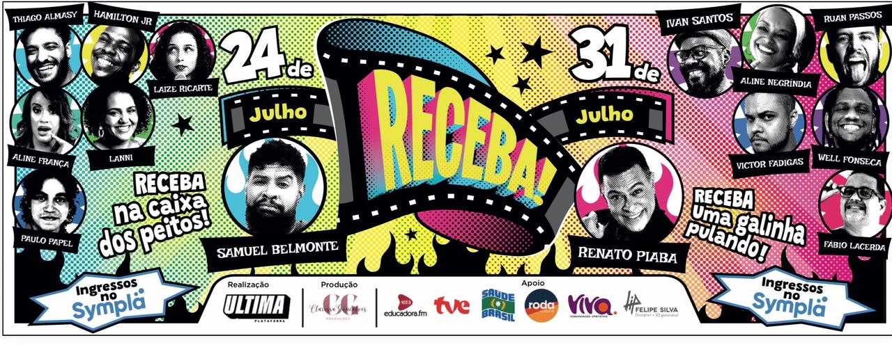 Uma noite de muita risada comandada por sete comediantes. 