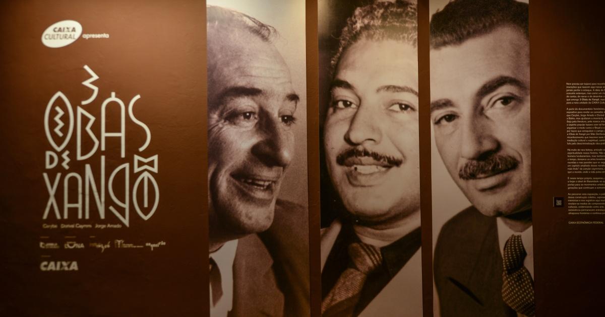 114 anos de Jorge Amado: exposição gratuita em Salvador celebra a amizade do escritor, Carybé e Dorival Caymmi