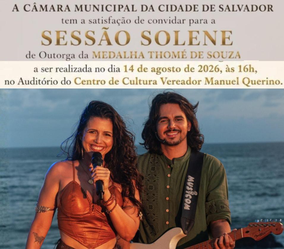 A cultura baiana ganhará um momento especial no próximo dia 14 de agosto de 2026, às 16h