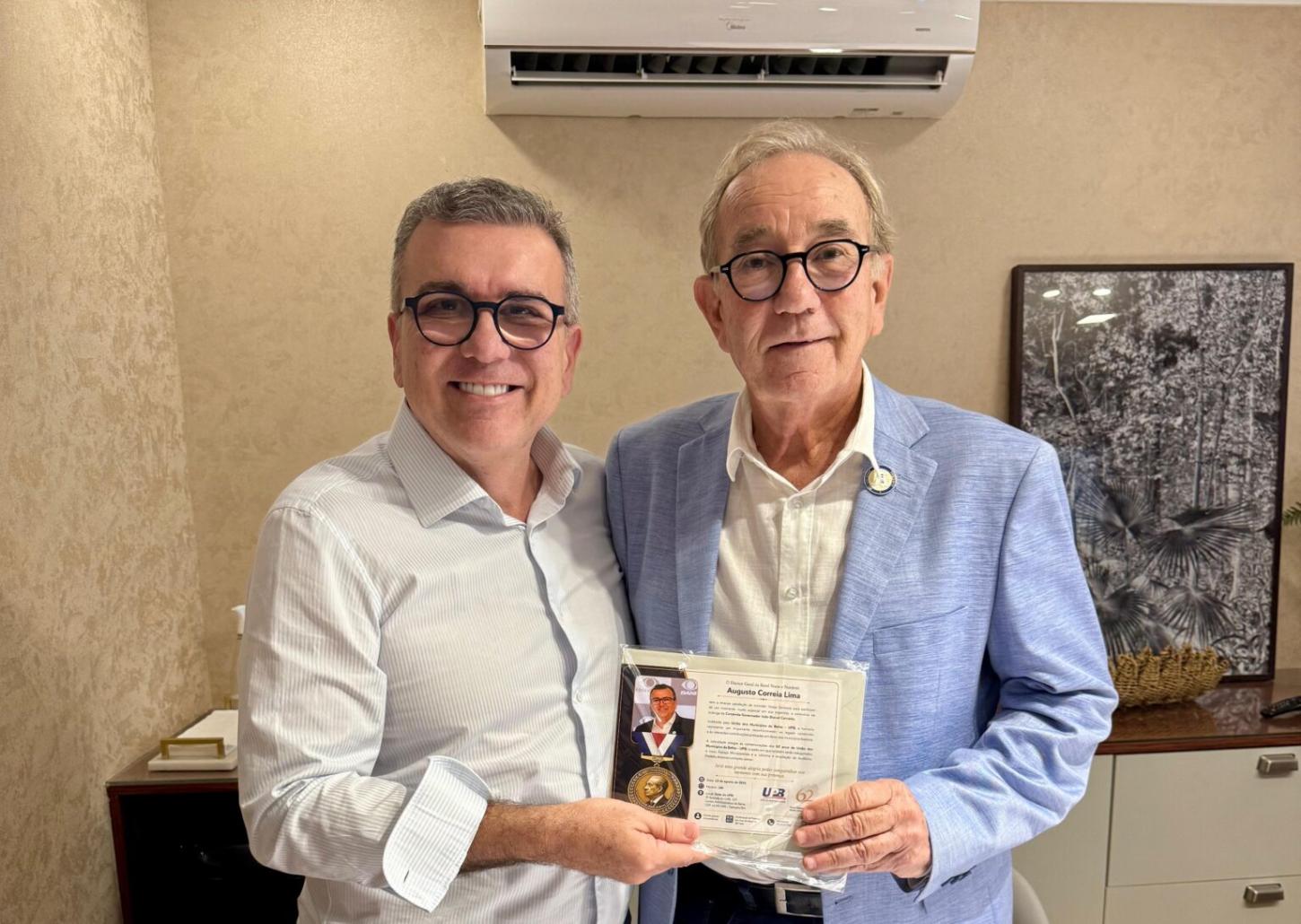 Augusto Correia Lima será homenageado com a primeira Comenda Governador João Durval Carneiro da UPB