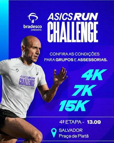 Sinta a energia de correr no ASICS Run Challenge. 