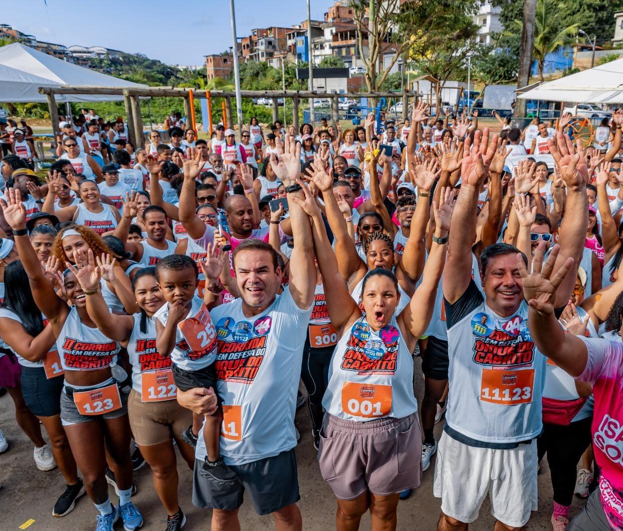 2ª Corrida em Defesa do Dique do Cabrito reúne mais de 500 pessoas em prol de revitalização