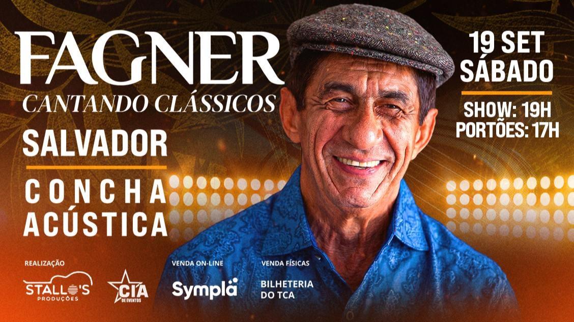 Fagner apresenta neste sábado show “Cantando Clássicos” na Concha Acústica