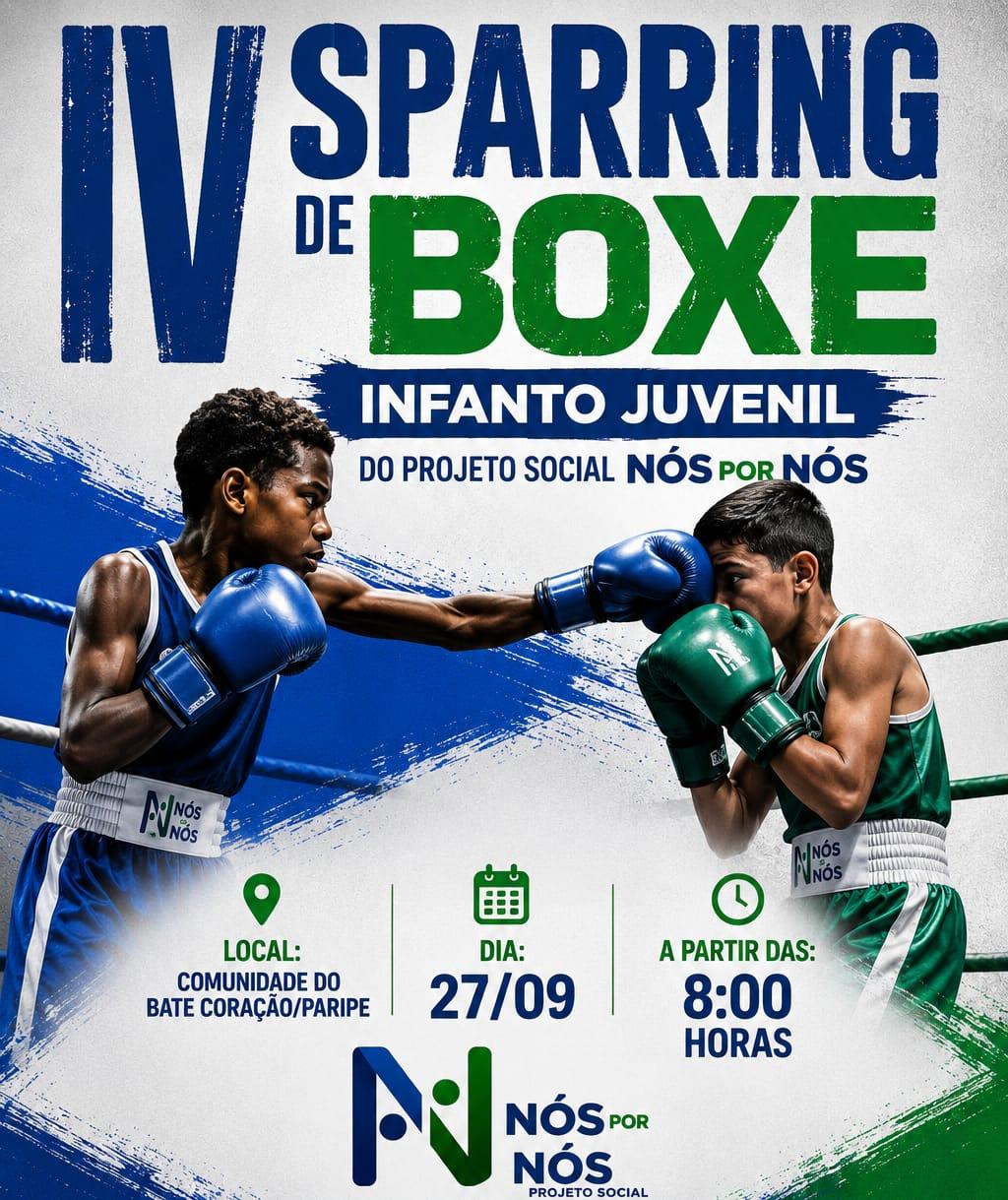 IV Sparring Boxe promove esporte, inclusão social e cidadania no Subúrbio Ferroviário de Salvador