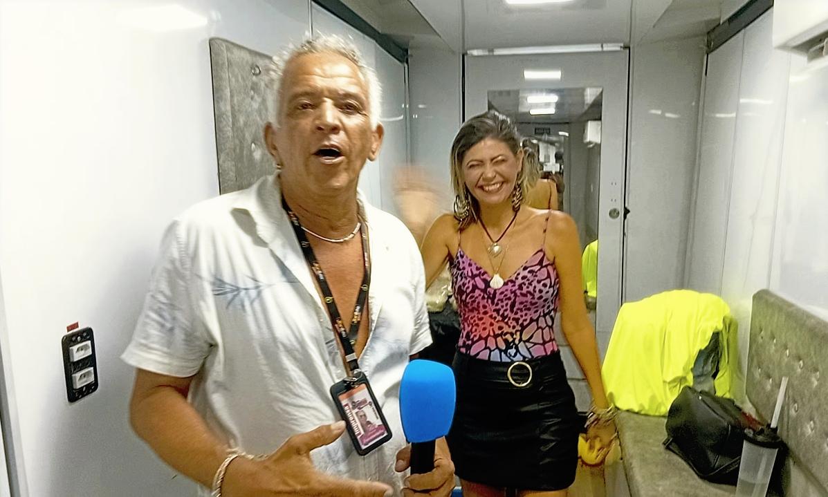 NOS BASTIDORES DO AXÉ E DA DIVERSIDADE: Jhonatanbiths entrevista Rafaela Costa na 8ª Parada LGBT+ de Marechal Rondon