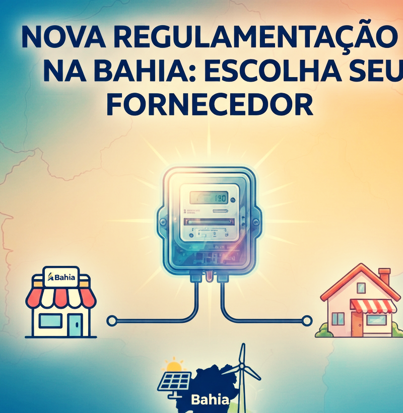Pequenos negócios e residências da Bahia poderão escolher fornecedor de energia elétrica a partir de nova regulamentação