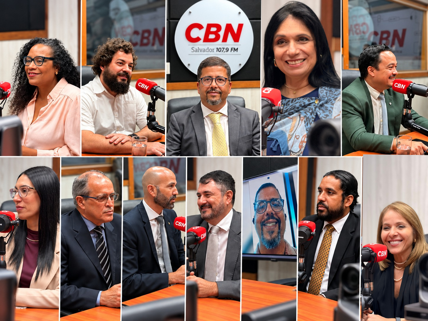 Ana Patrícia e Filipe Vieira recebem candidatos ao Quinto Constitucional em edição especial do CBN Seus Direitos