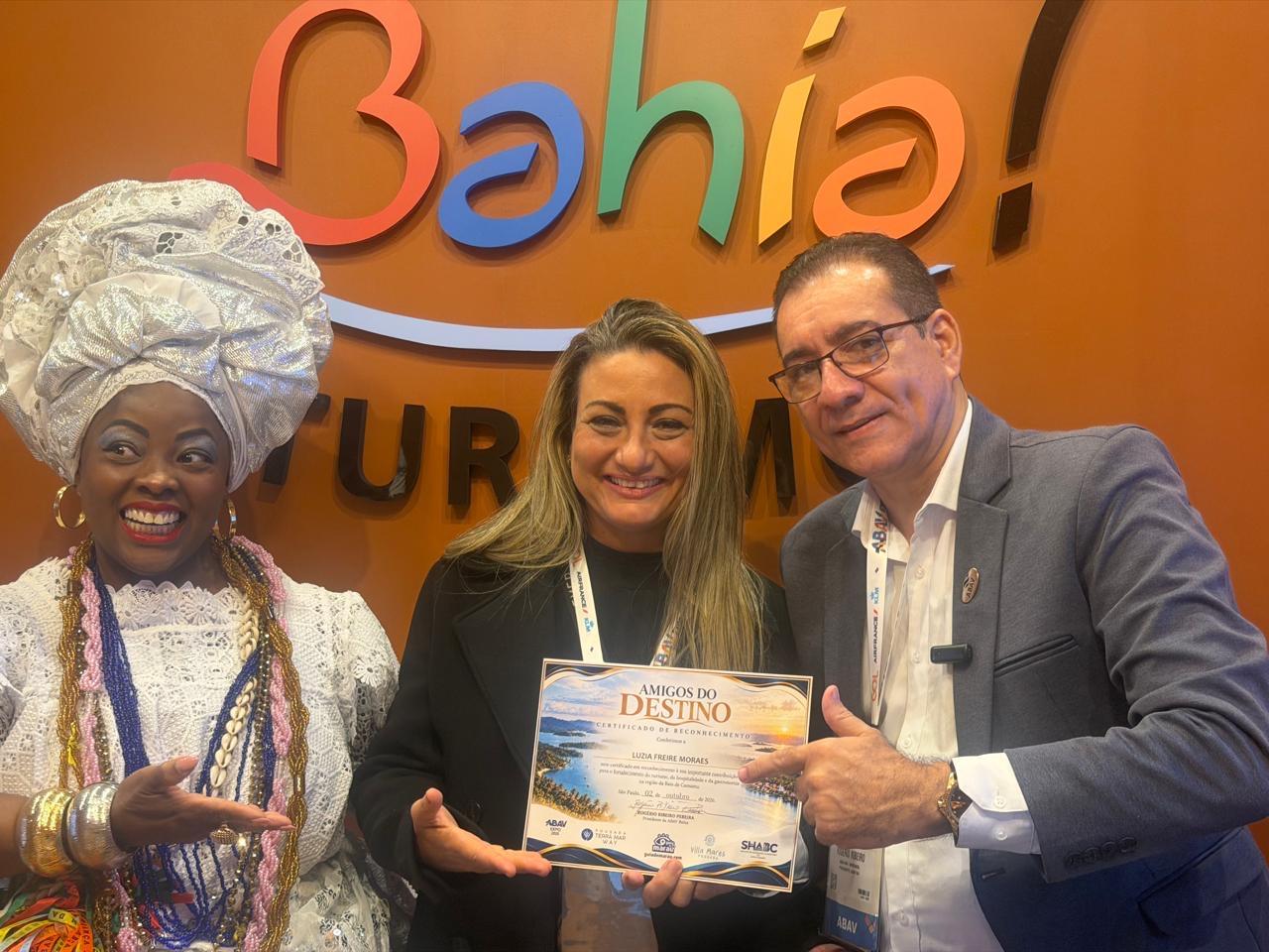 Luzia Moraes: 20 anos levando a Bahia para o mundo