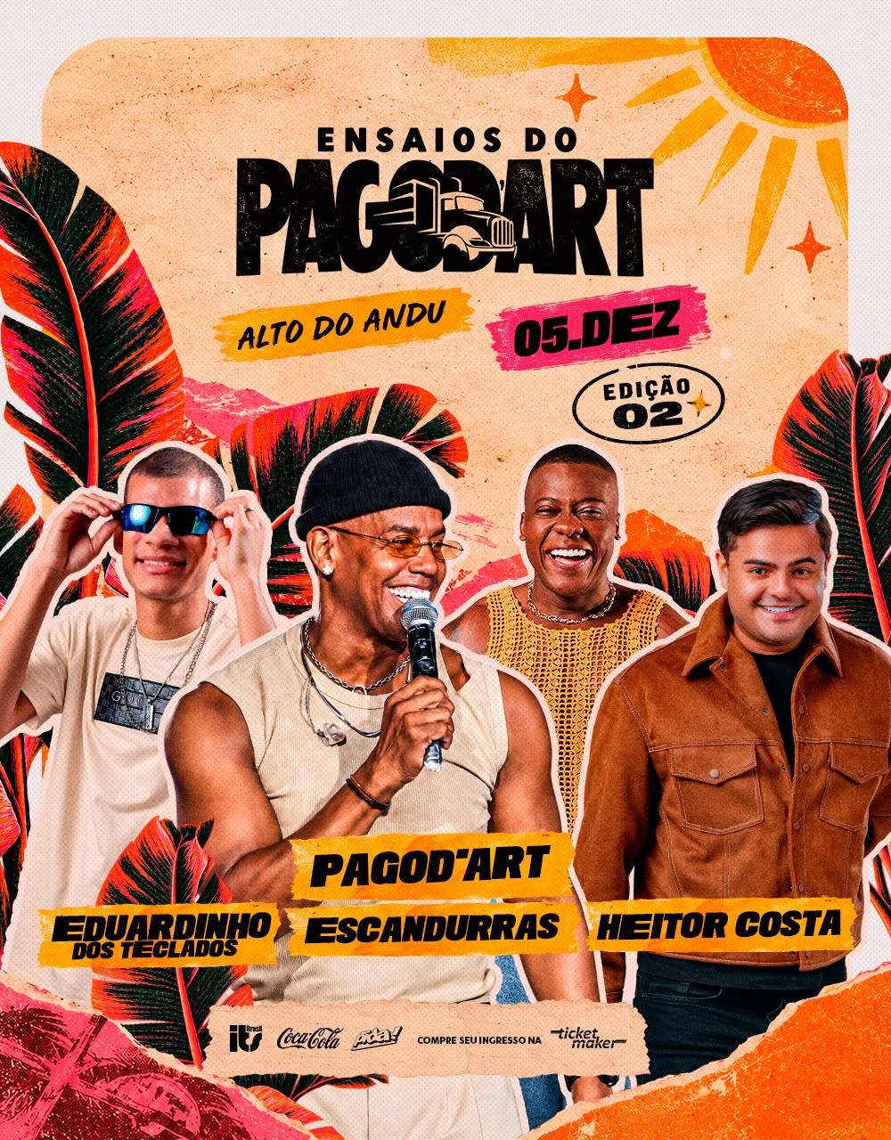 O evento acontece no dia 5 de dezembro, no Alto do Andu, espaço que voltou recentemente a receber grandes eventos em Salvador