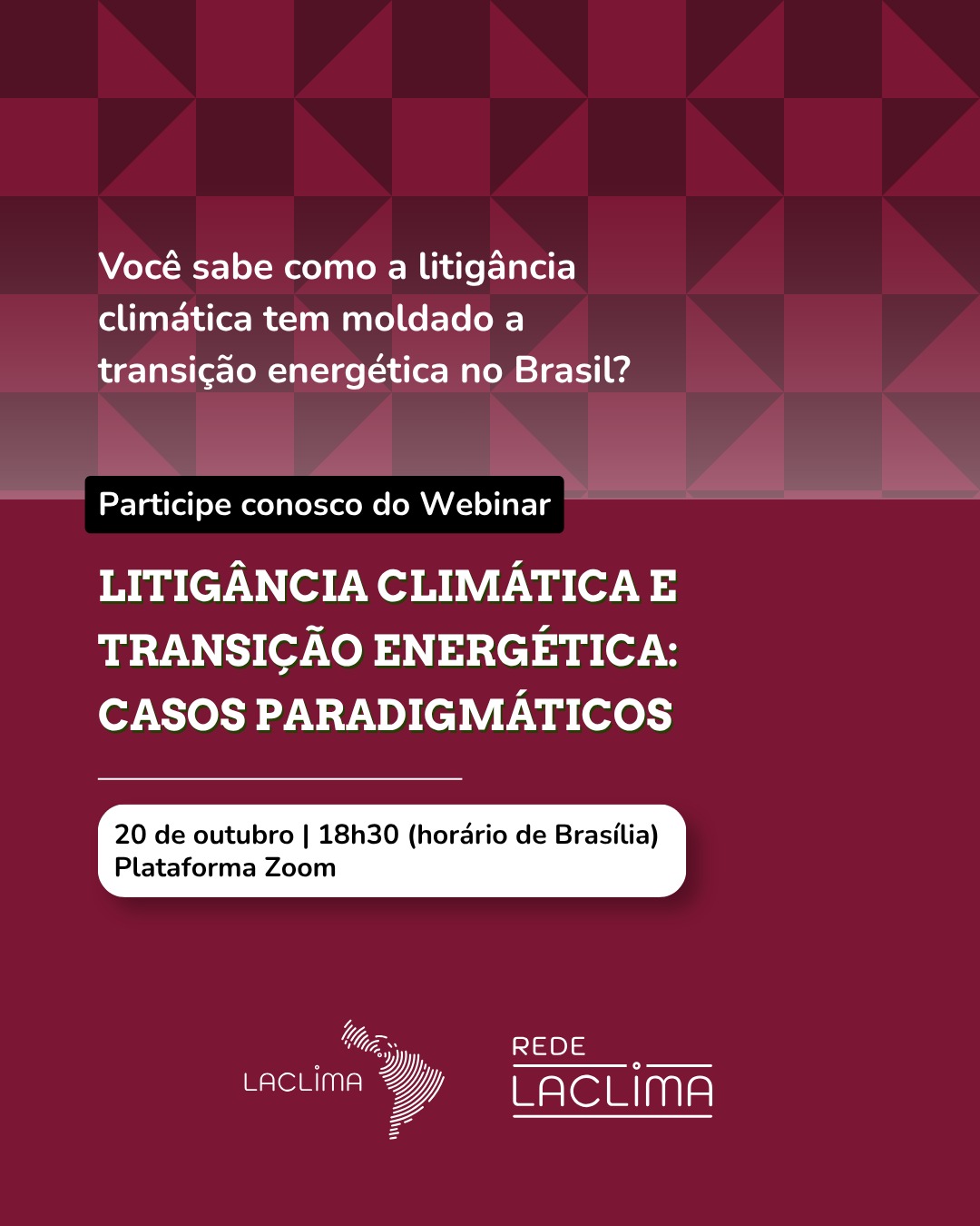 Webinário debate avanço da litigância climática