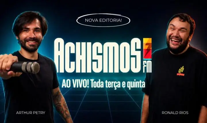 Achismos TV lança “Achismos FM” e amplia presença como um dos maiores hubs independentes de entretenimento do Brasil