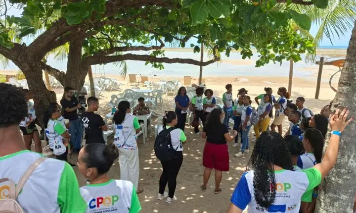 Aulão Maré do Futuro reúne estudantes de cursinhos populares na Ilha de Itaparica