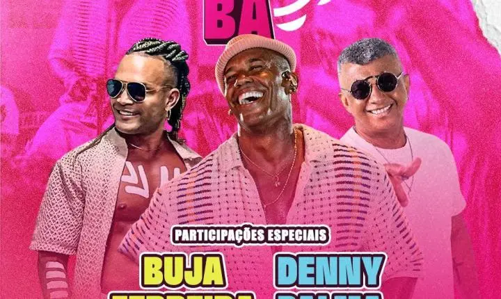 Buja, da Timbalada, e Denny Palma, da Raça Pura, são confirmados como convidados especiais no Flavinho e a CaSamba em Salvador